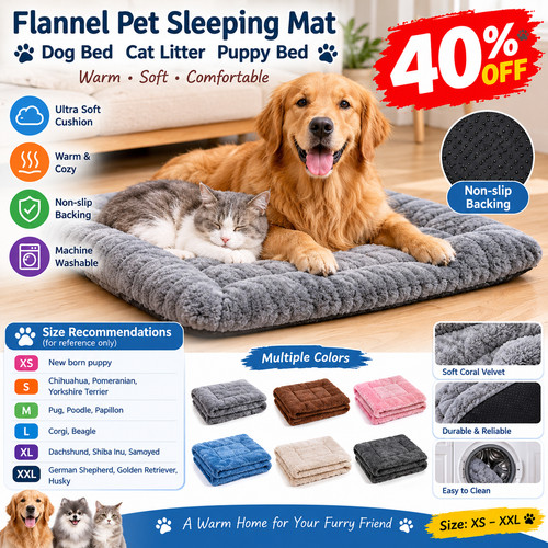Dog bed soft - dog, large