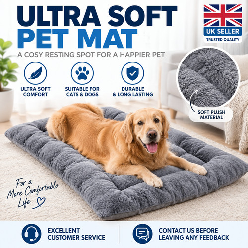 Orthopaedic dog bed soft - dog, plush