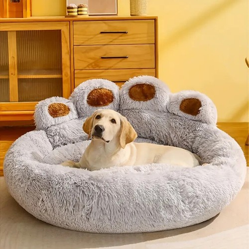 Plush pet cat dog beds - plush,
