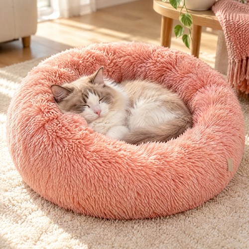 Large round plush dog - plush,