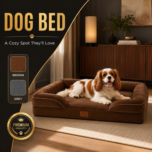 Washable large dog - dog, bed