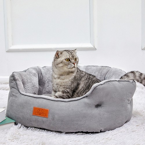 Dog bed cat beds soft - cat, washable