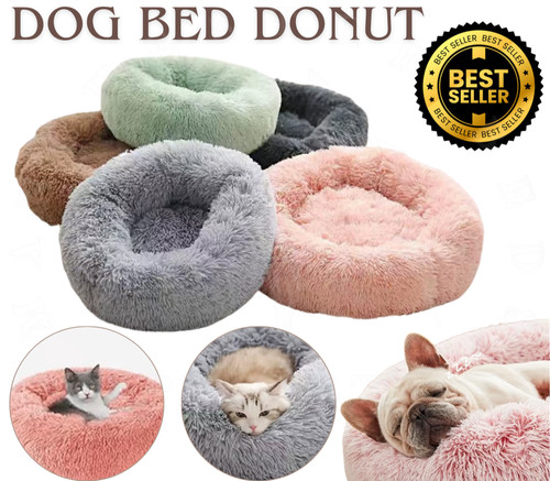 Pet dog bed donut soft - bed,