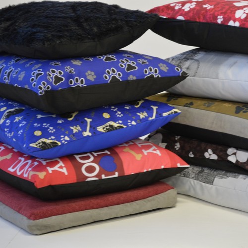 Cotton dog bed - bed, pet