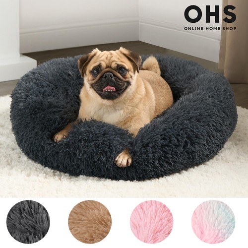 Ohs pet bed calming fluffy - ohs,