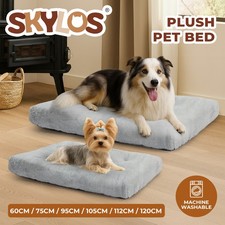 Skylos Large Dog Bed Plush Cat